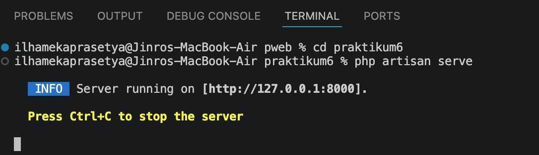 Laravel Setup